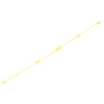 585er Gelbgold Armband mit drei Infinity Symbolen, L=18,5cm - 1.jpg